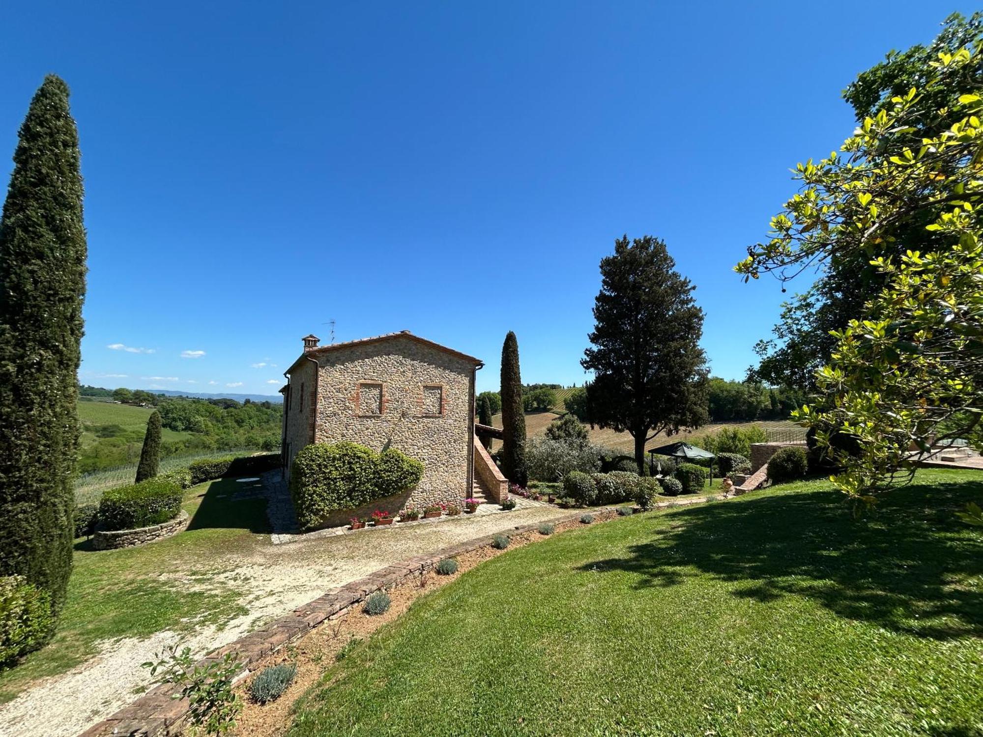 Podere Casanuova サン・ジミニャーノ エクステリア 写真